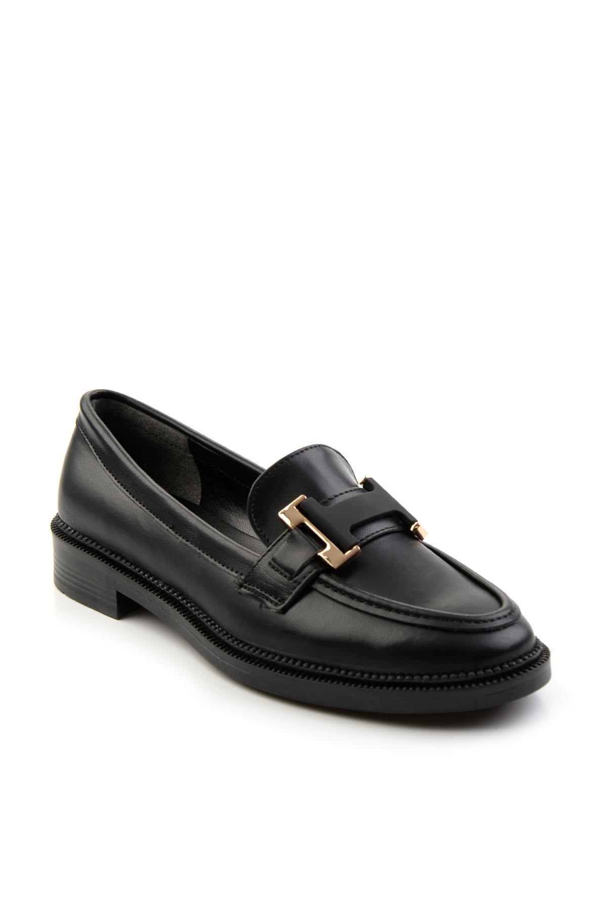 Siyah  Kadın Loafer Ayakkabı K01216100009