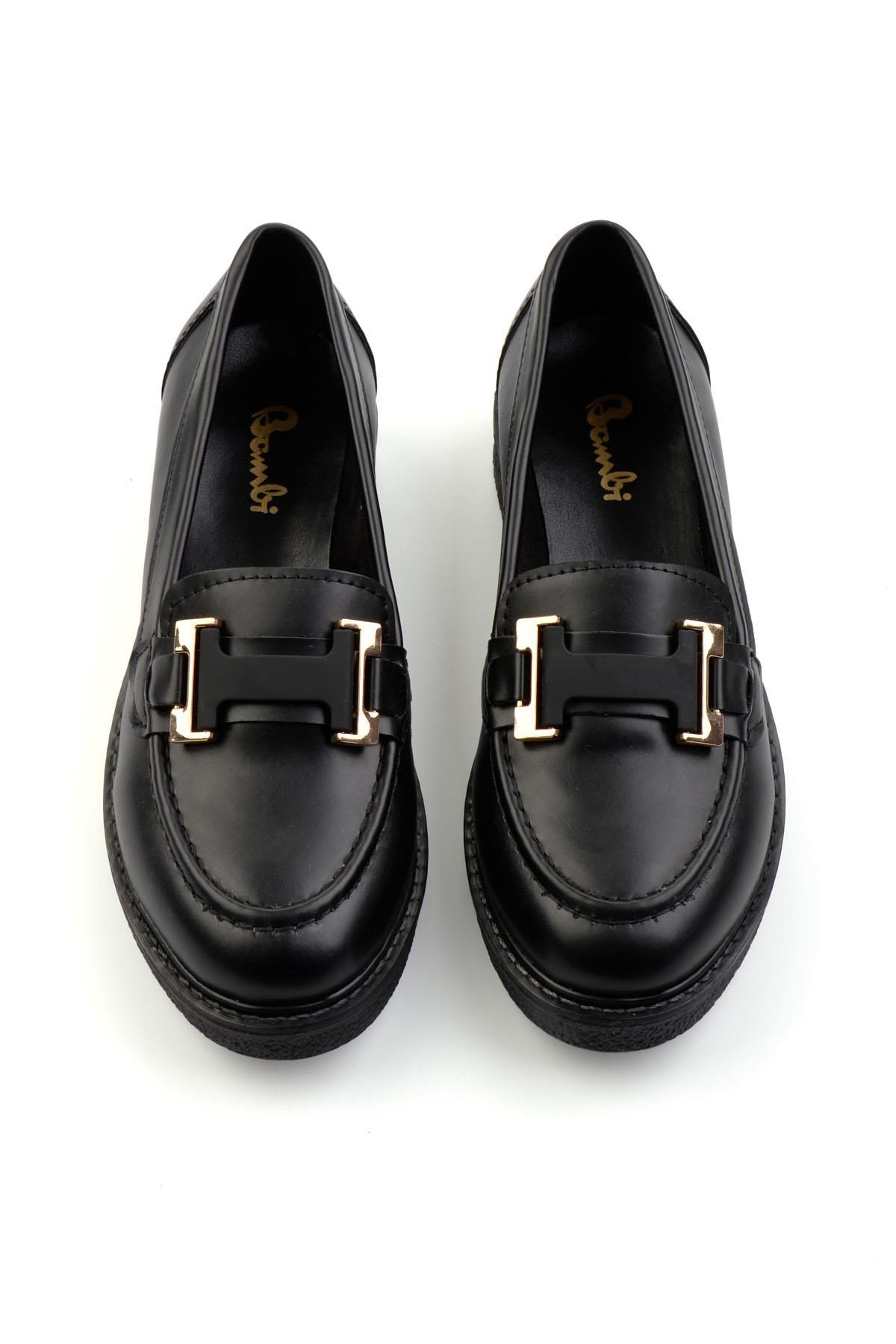 Siyah  Kadın Loafer Ayakkabı K01257050009