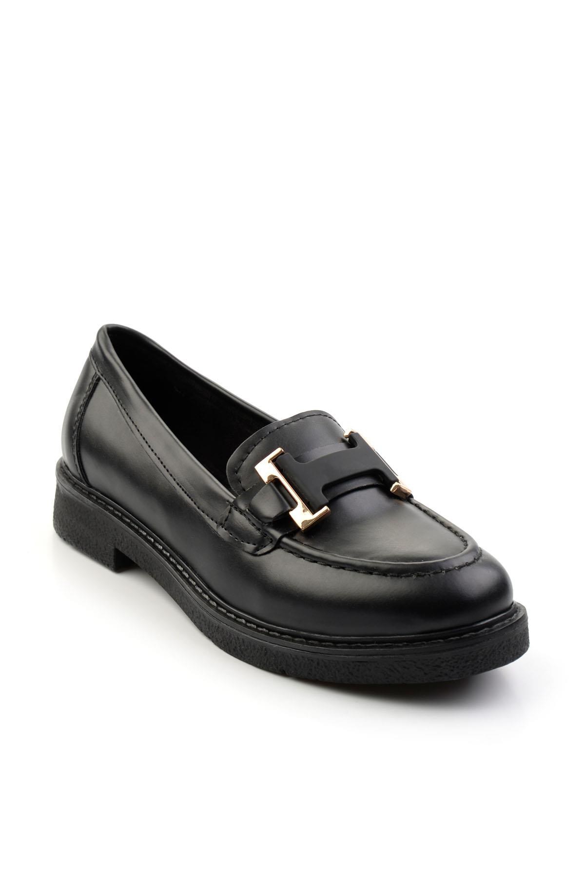 Siyah  Kadın Loafer Ayakkabı K01257050009
