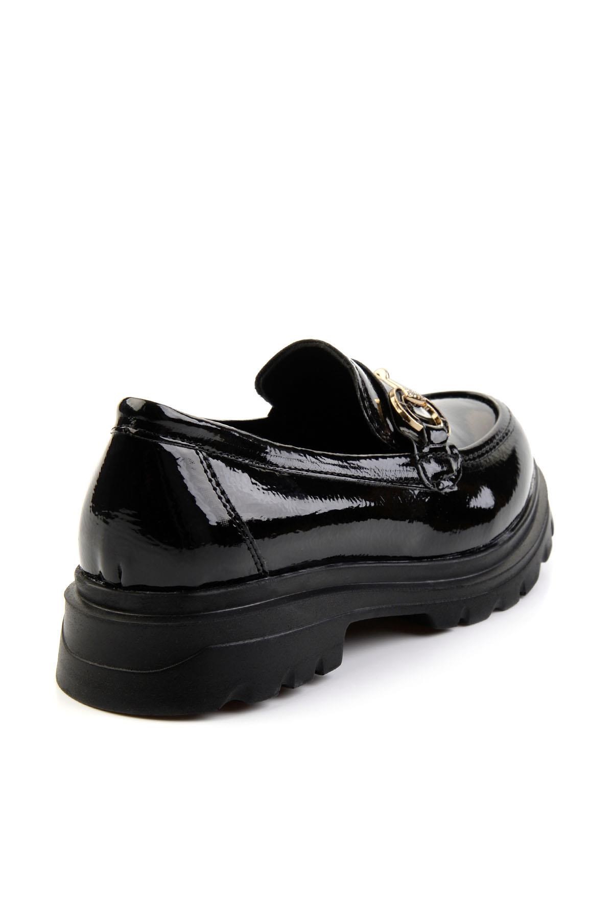 Siyah  Kadın Loafer Ayakkabı K01257060998