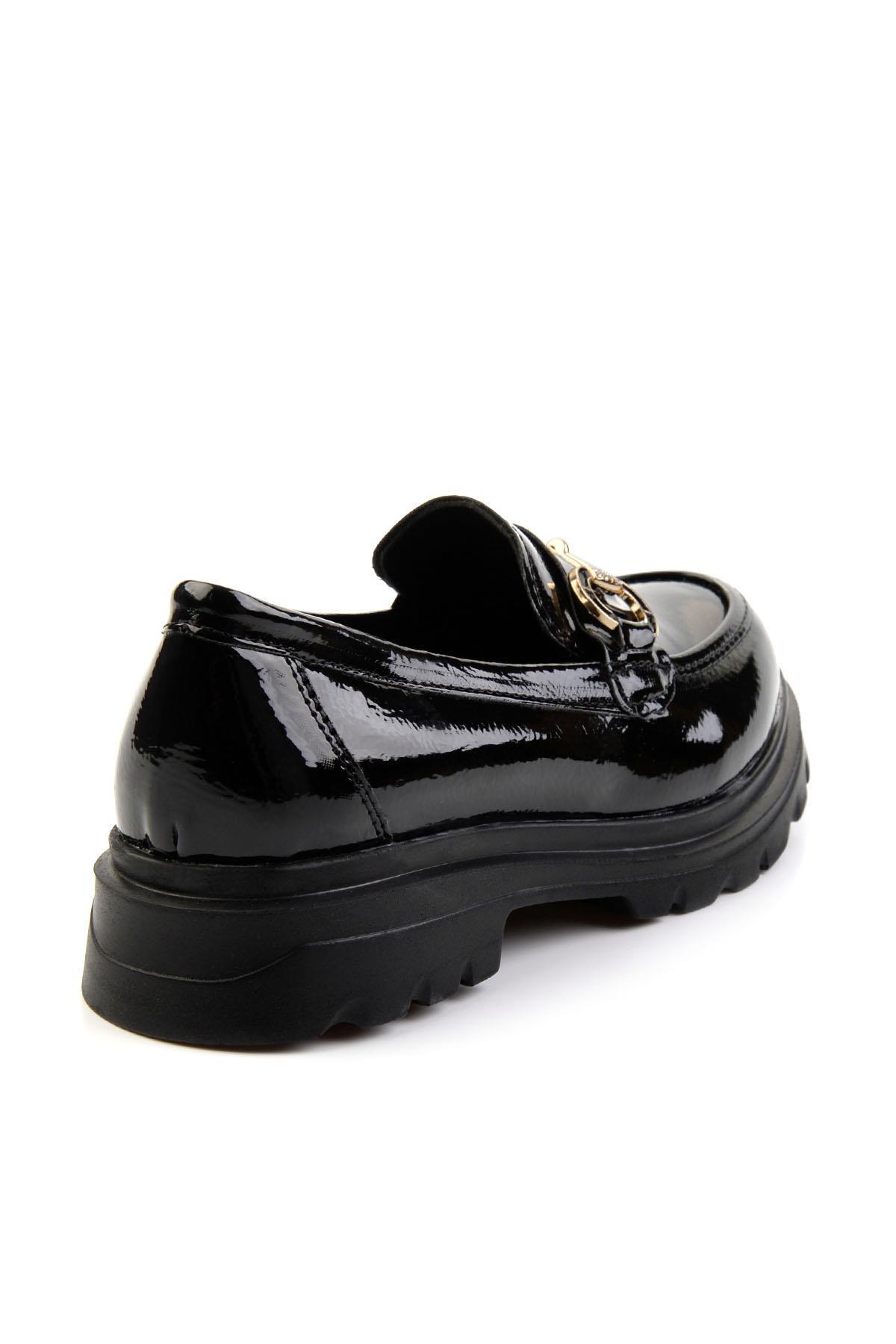 Siyah  Kadın Loafer Ayakkabı K01257060998