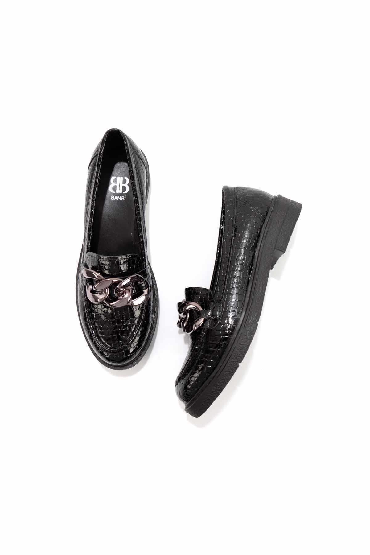 Siyah  Kadın Loafer Ayakkabı K01257067011