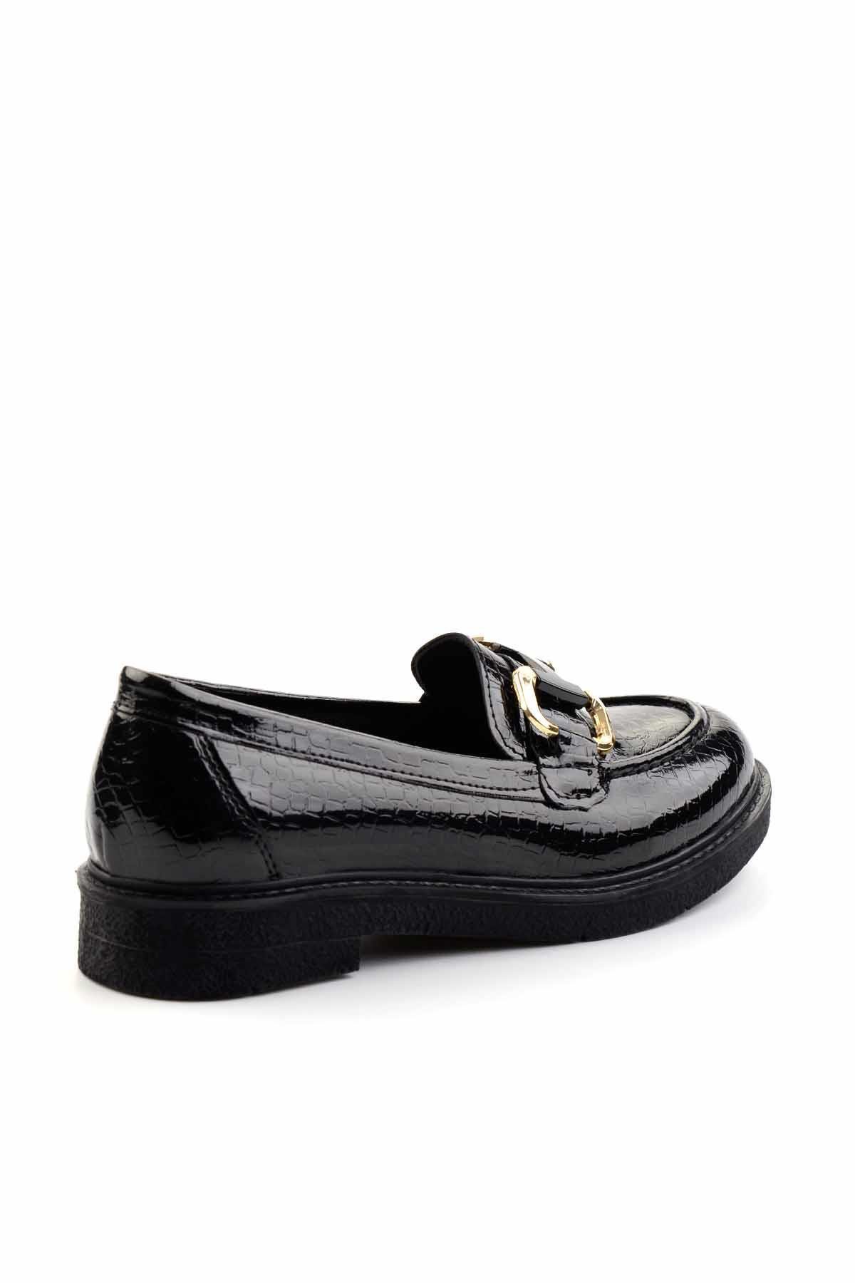 Siyah  Kadın Loafer Ayakkabı K01257067511