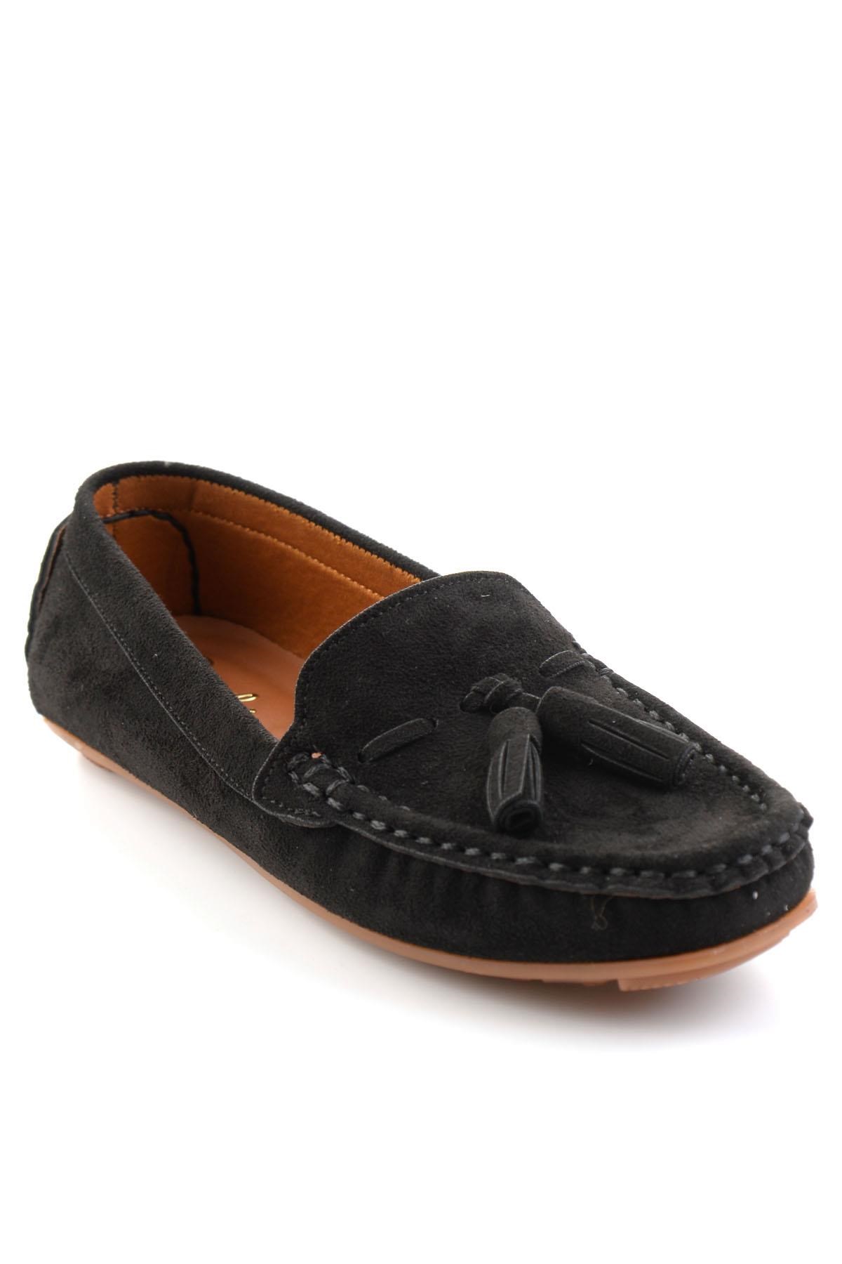 Siyah  Kadın Loafer Ayakkabı K01309000672