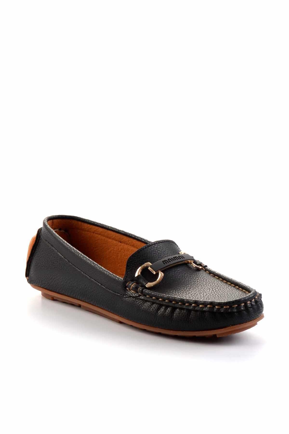 Siyah  Kadın Loafer Ayakkabı K01309100509