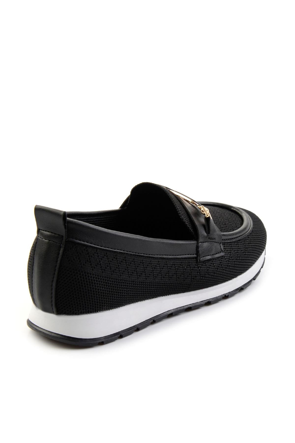 Siyah  Kadın Loafer Ayakkabı K01311000482