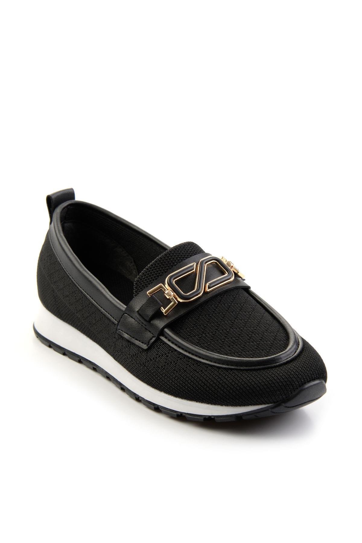 Siyah  Kadın Loafer Ayakkabı K01311000482