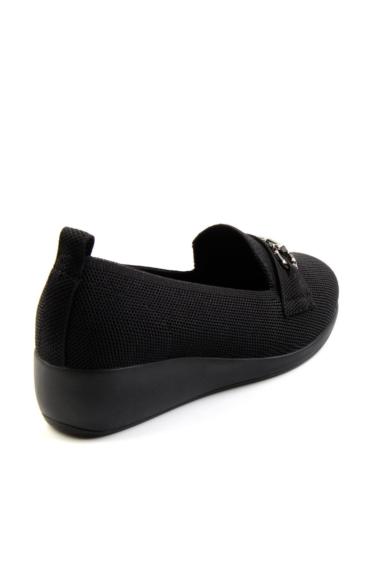 Siyah  Kadın Loafer Ayakkabı K01327019782