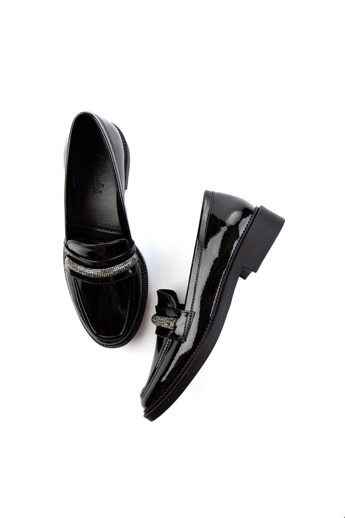 Siyah  Kadın Loafer Ayakkabı K01474090108