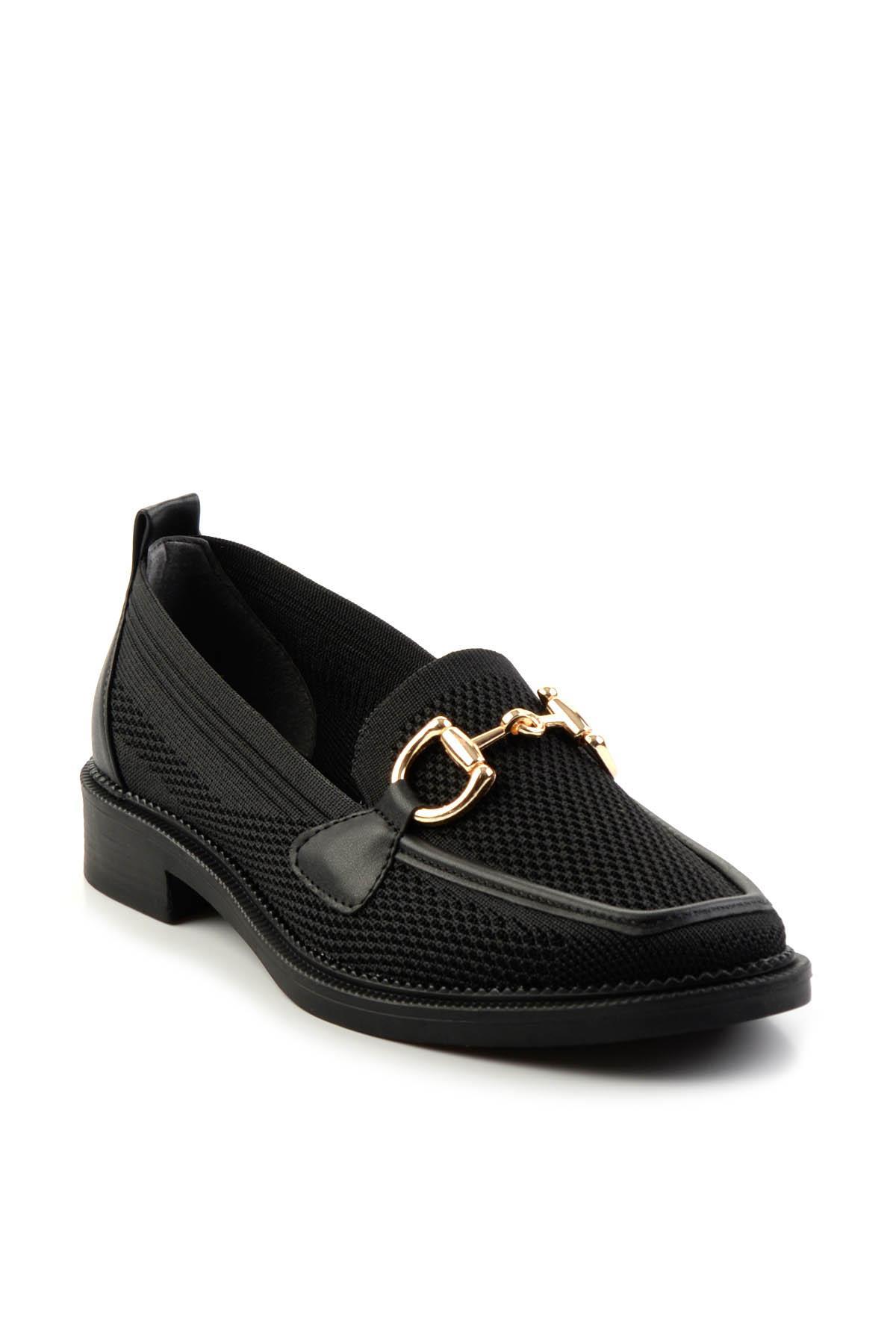 Siyah  Kadın Loafer Ayakkabı K01474111182