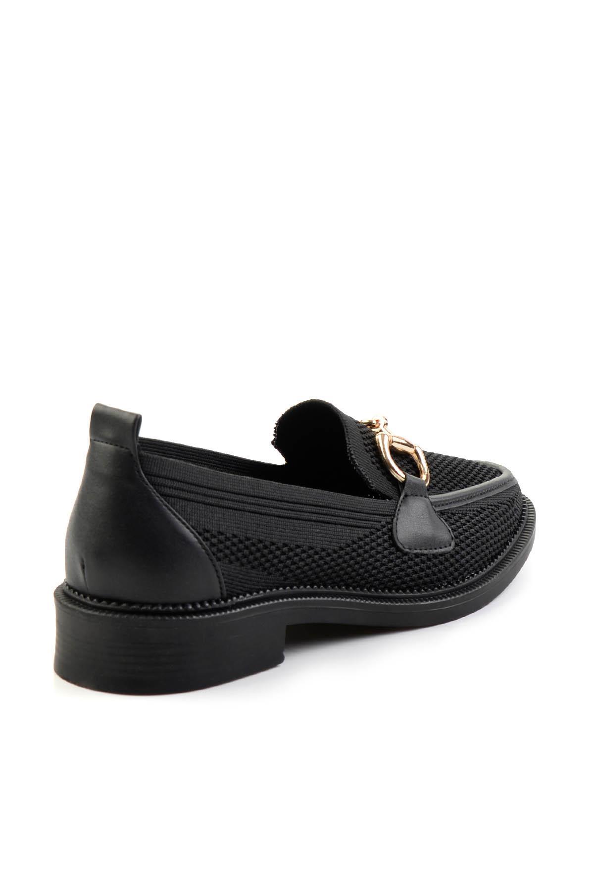 Siyah  Kadın Loafer Ayakkabı K01474111182