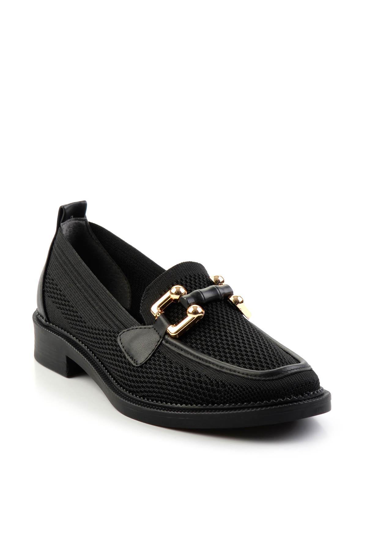 Siyah  Kadın Loafer Ayakkabı K01474222282