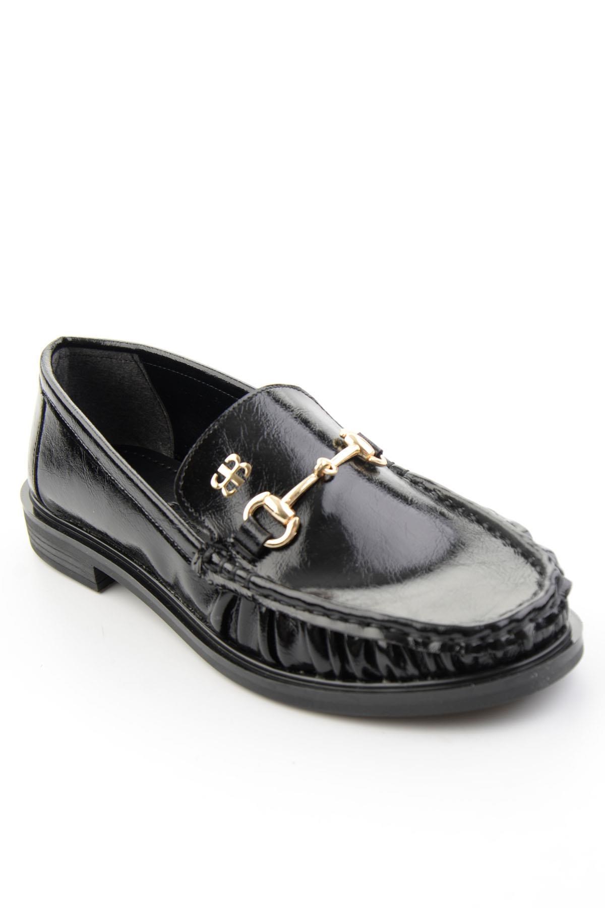 Siyah  Kadın Loafer Ayakkabı K01503520942
