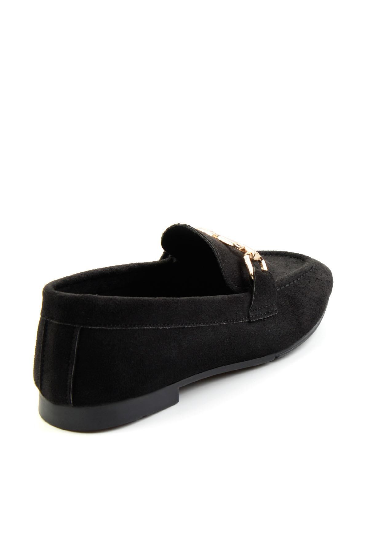 Siyah  Kadın Loafer Ayakkabı K01503727102