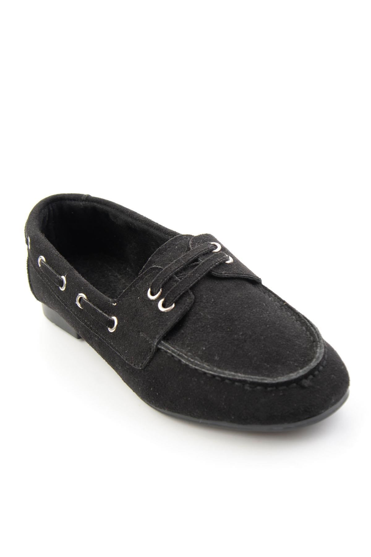 Siyah  Kadın Loafer Ayakkabı K01503727572