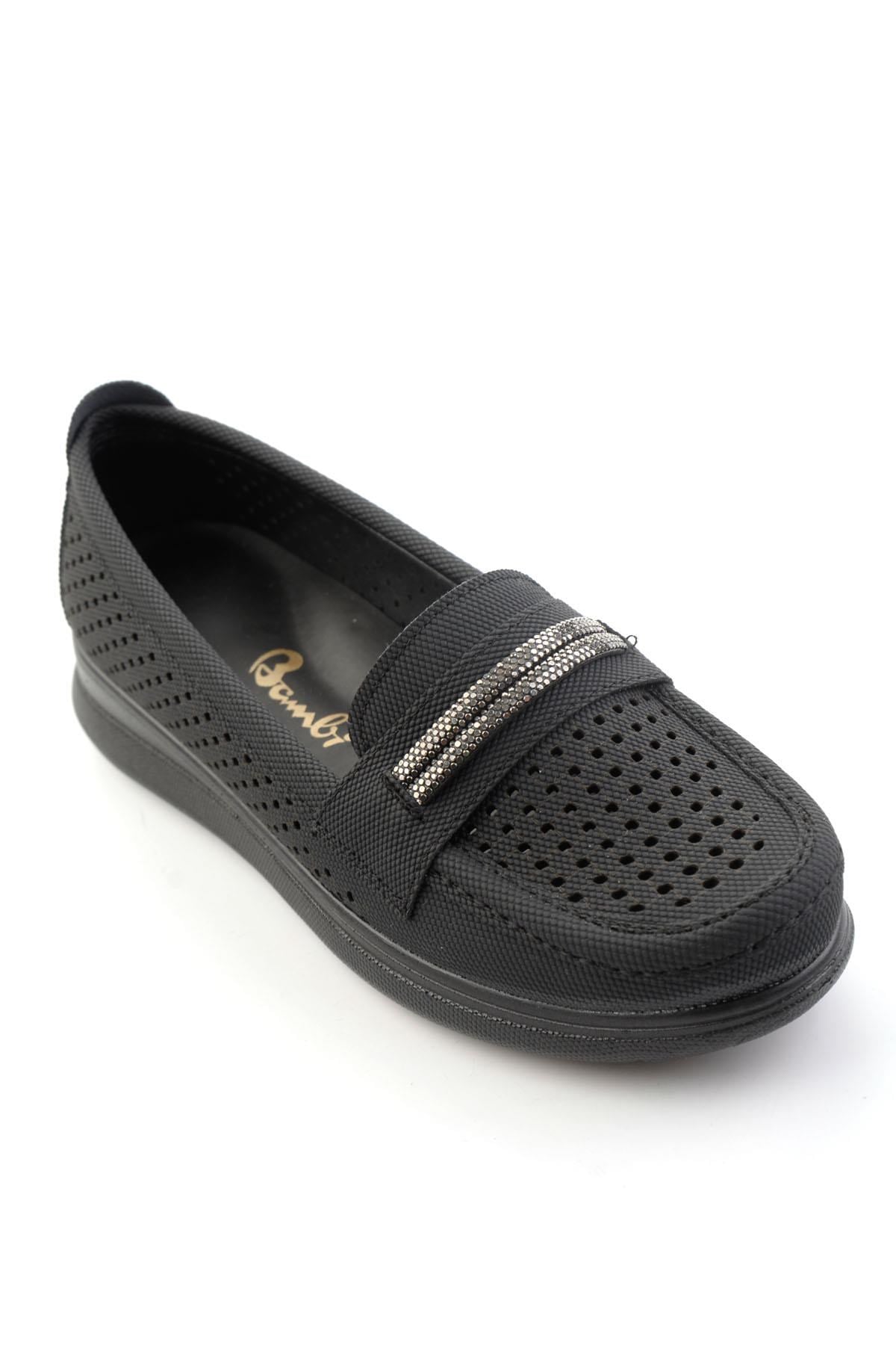 Siyah  Kadın Loafer Ayakkabı K01536104537