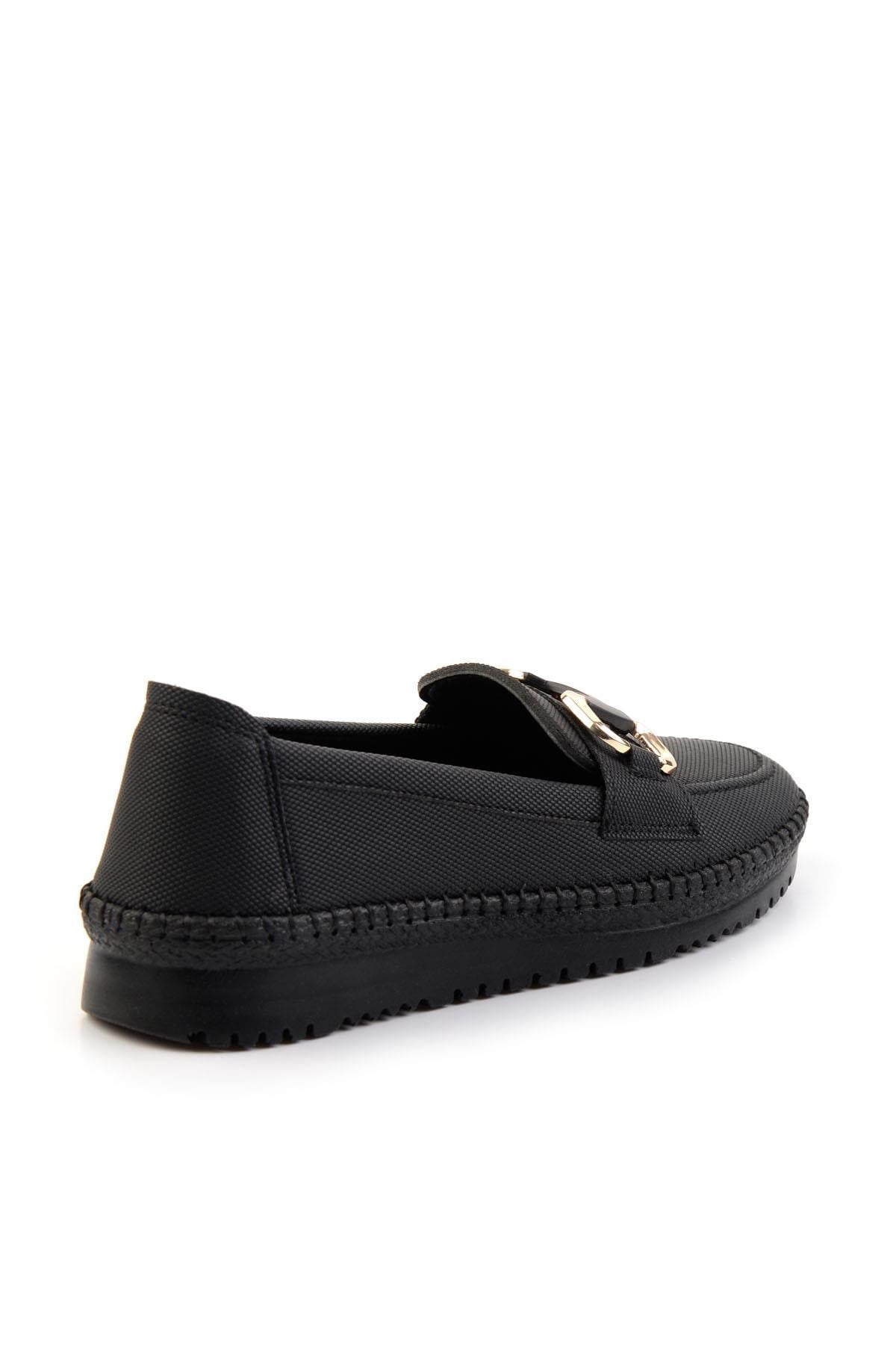 Siyah  Kadın Loafer Ayakkabı K01536194009