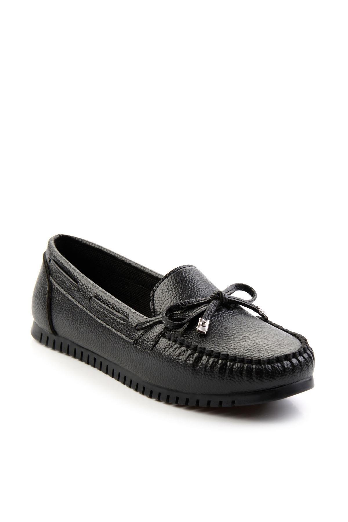 Siyah  Kadın Loafer Ayakkabı K01542010809