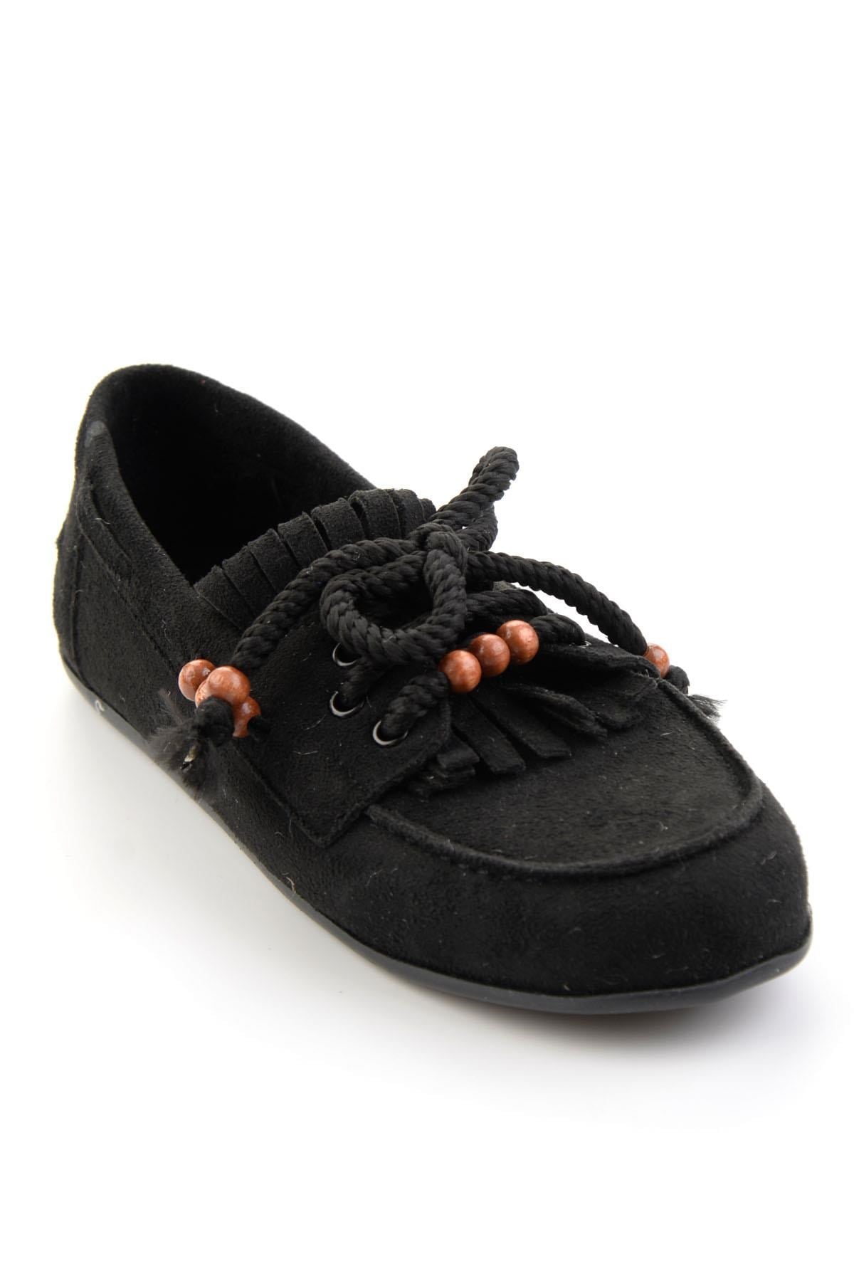 Siyah  Kadın Loafer Ayakkabı K01566004872