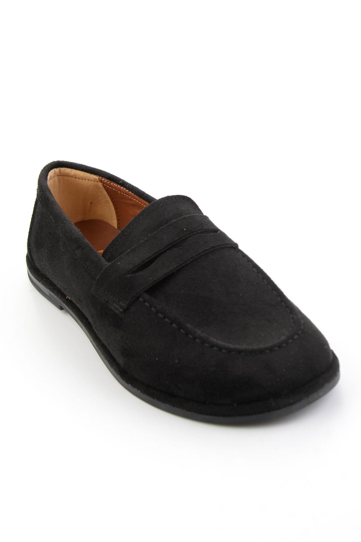 Siyah  Kadın Loafer Ayakkabı K01606034372