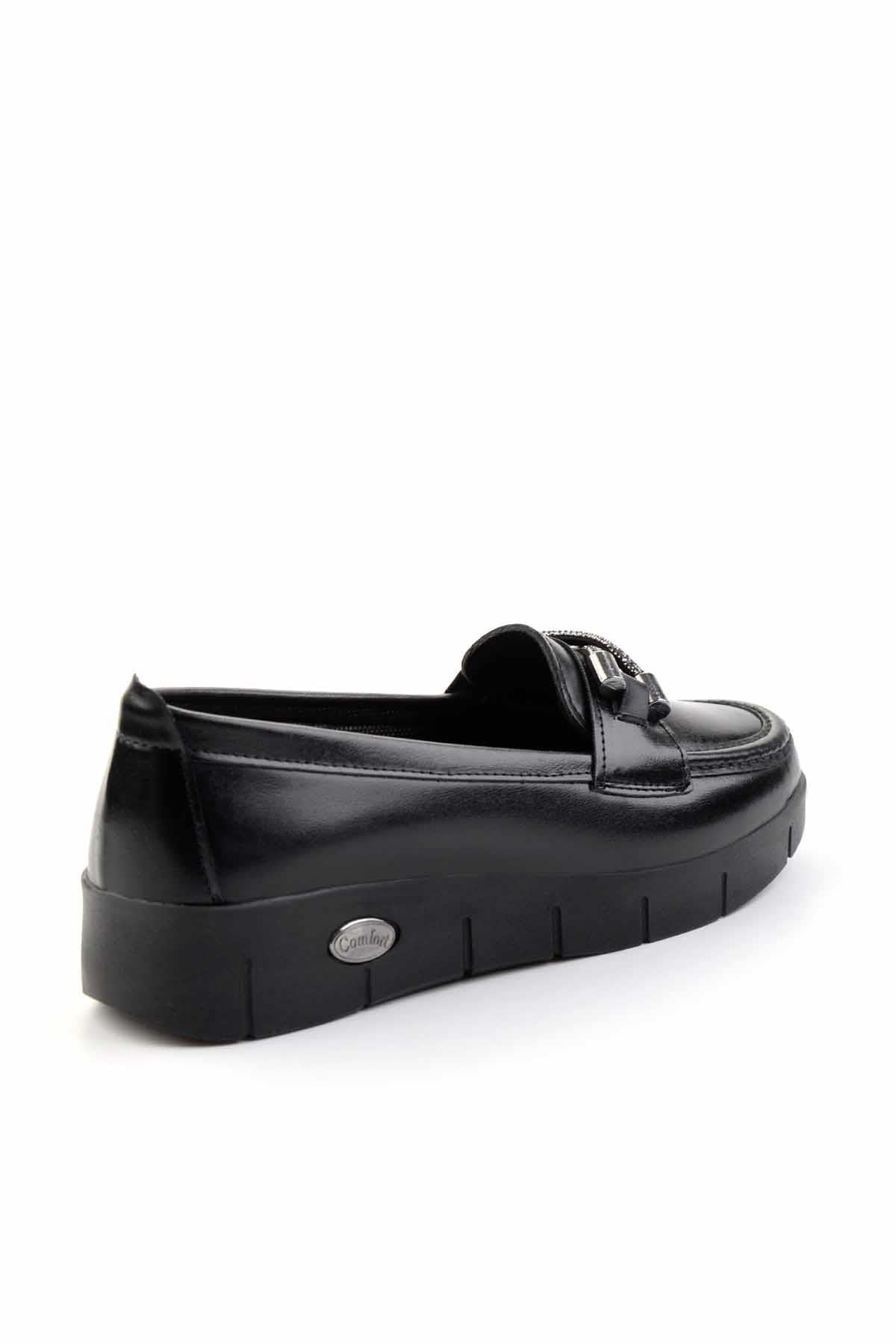 Siyah  Kadın Loafer Ayakkabı K01621056009