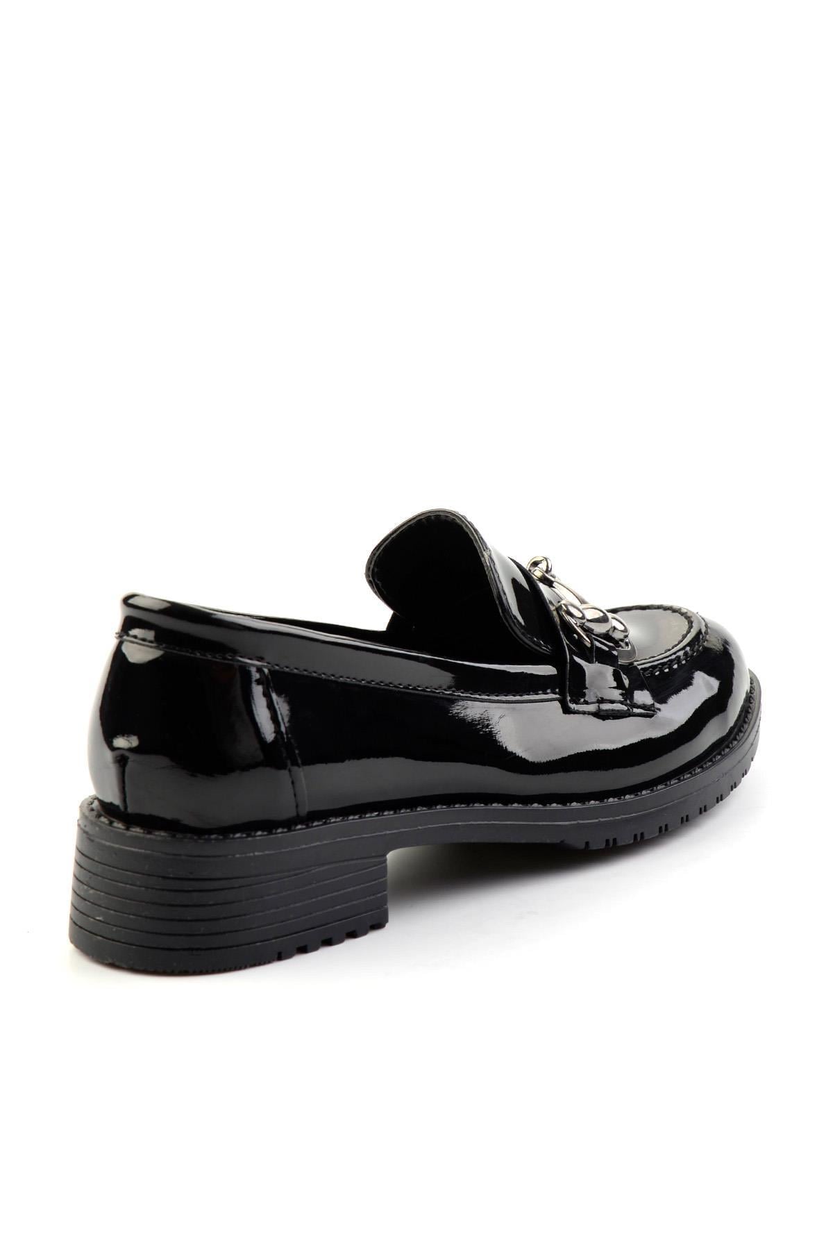 Siyah  Kadın Loafer Ayakkabı K01641012008