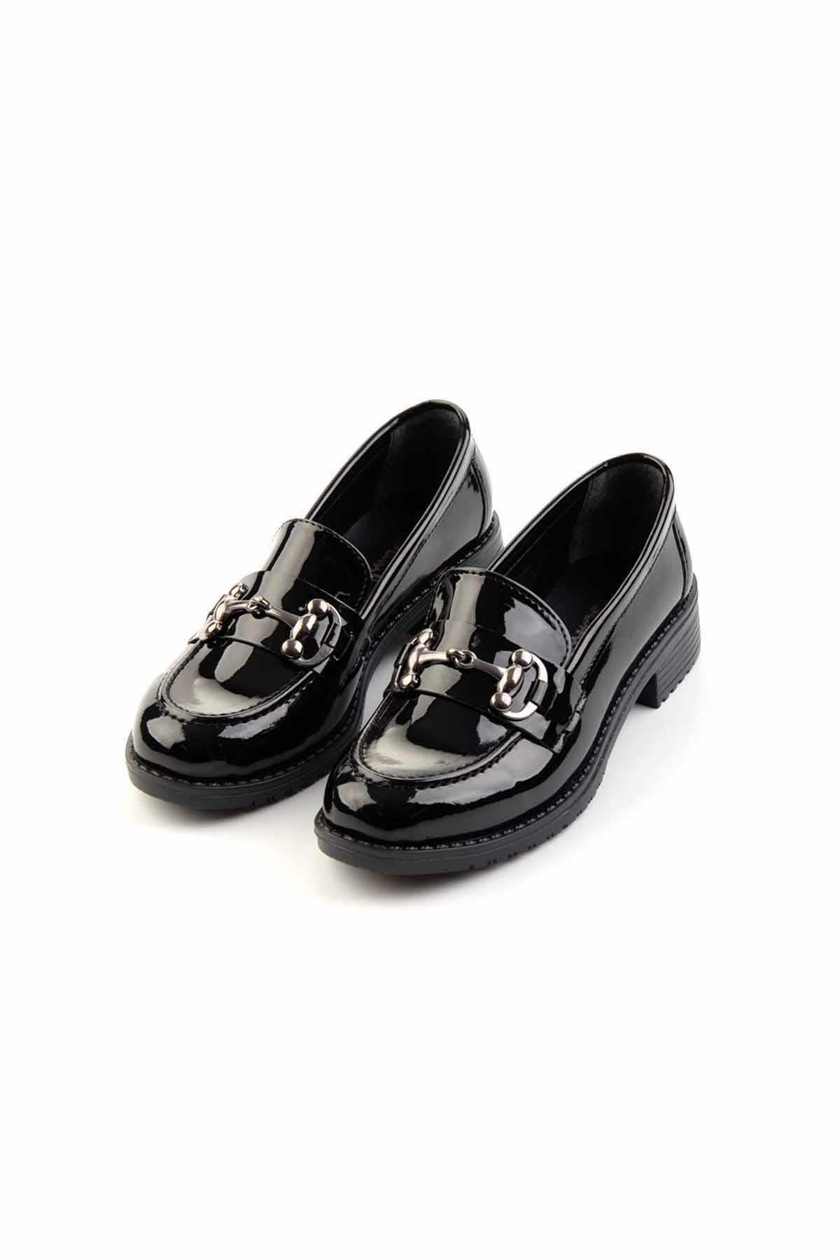 Siyah  Kadın Loafer Ayakkabı K01641012008
