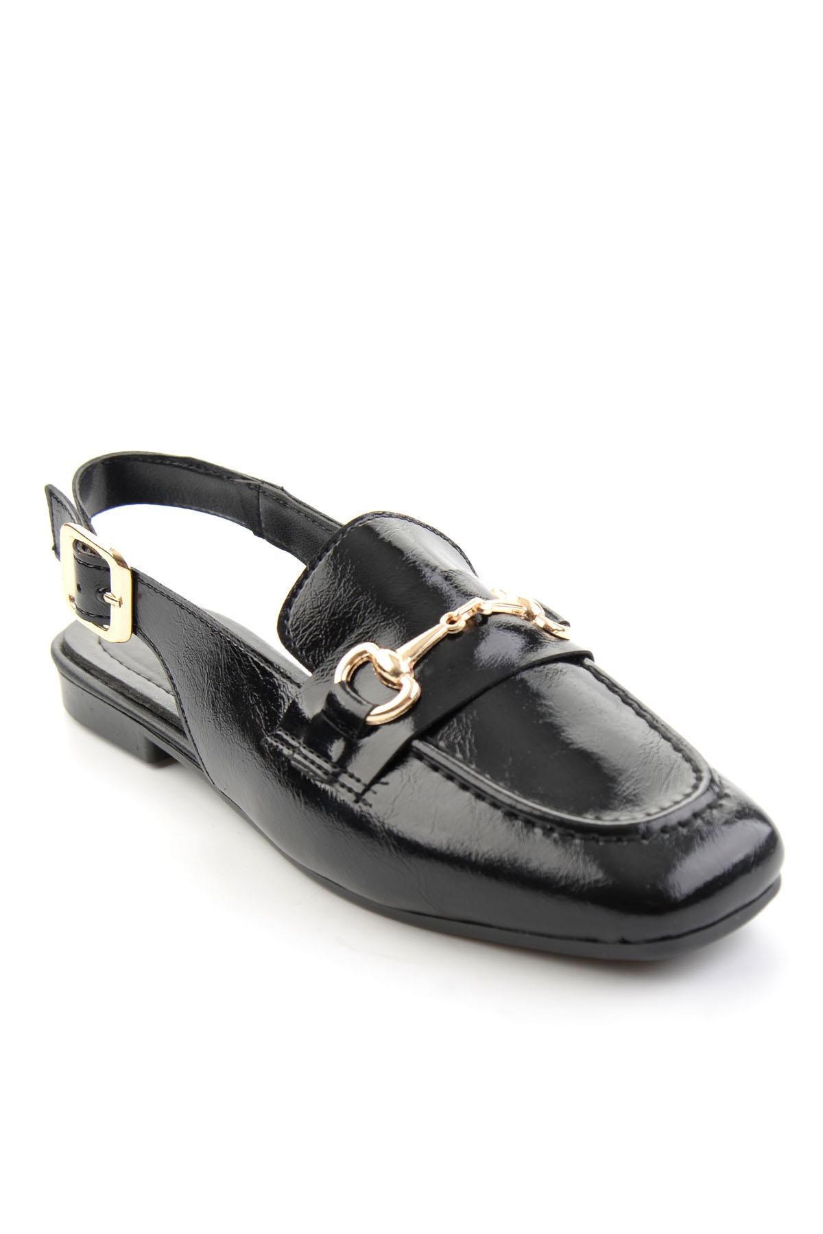 Siyah  Kadın Loafer Ayakkabı K01641023142