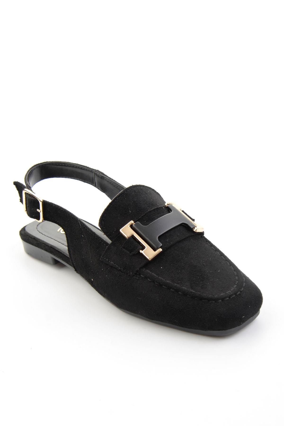 Siyah  Kadın Loafer Ayakkabı K01641023272