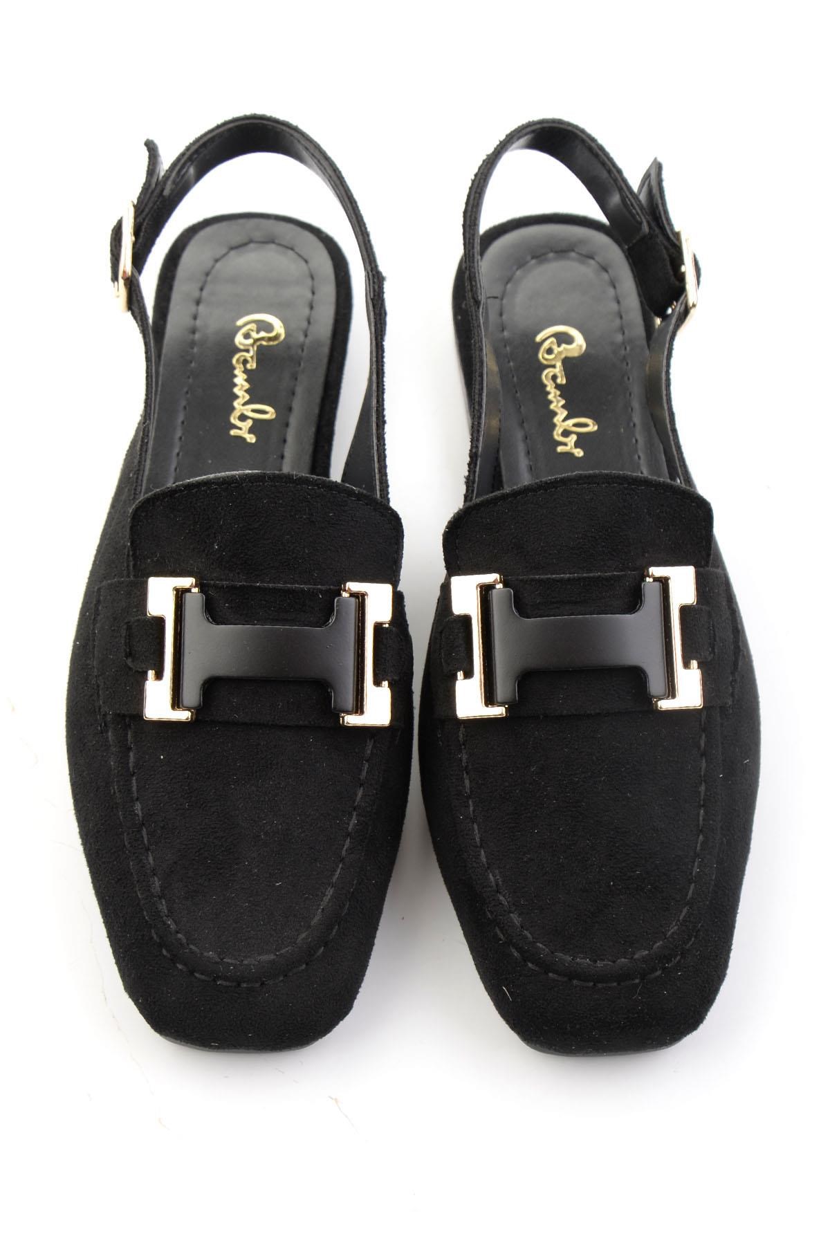 Siyah  Kadın Loafer Ayakkabı K01641023272