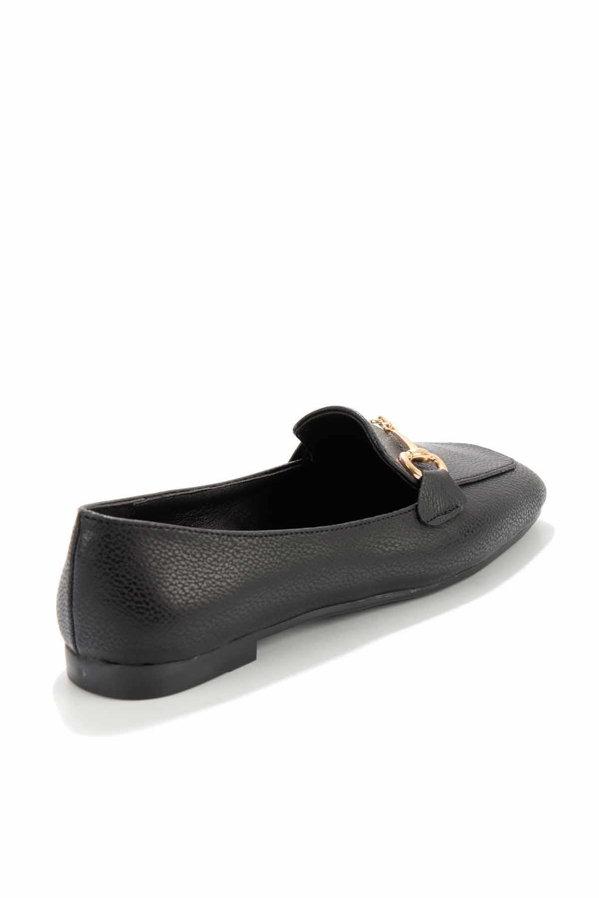 Siyah  Kadın Loafer Ayakkabı K01641165409