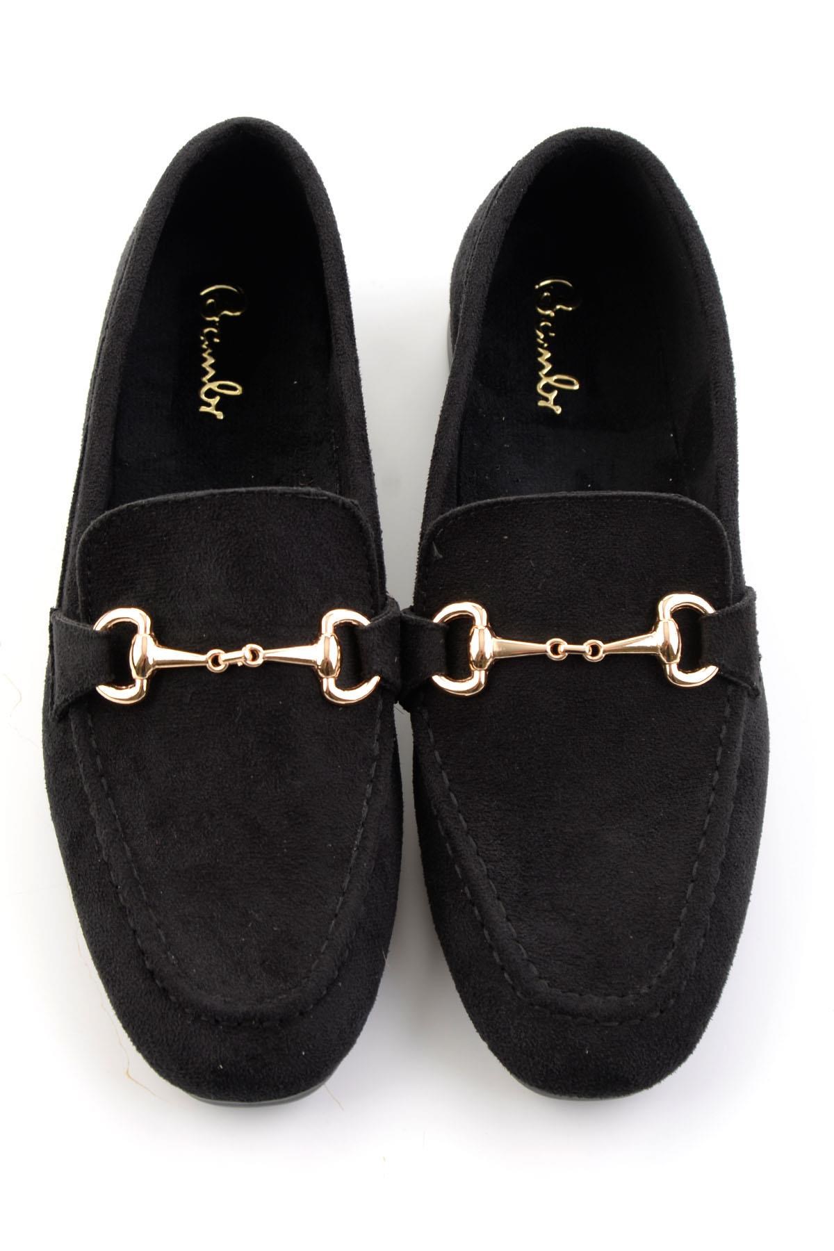 Siyah  Kadın Loafer Ayakkabı K01671057872