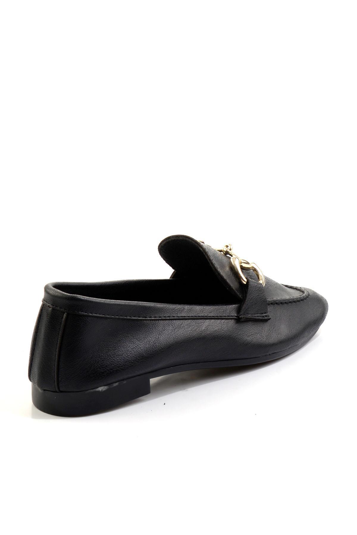 Siyah  Kadın Loafer Ayakkabı K01688011009