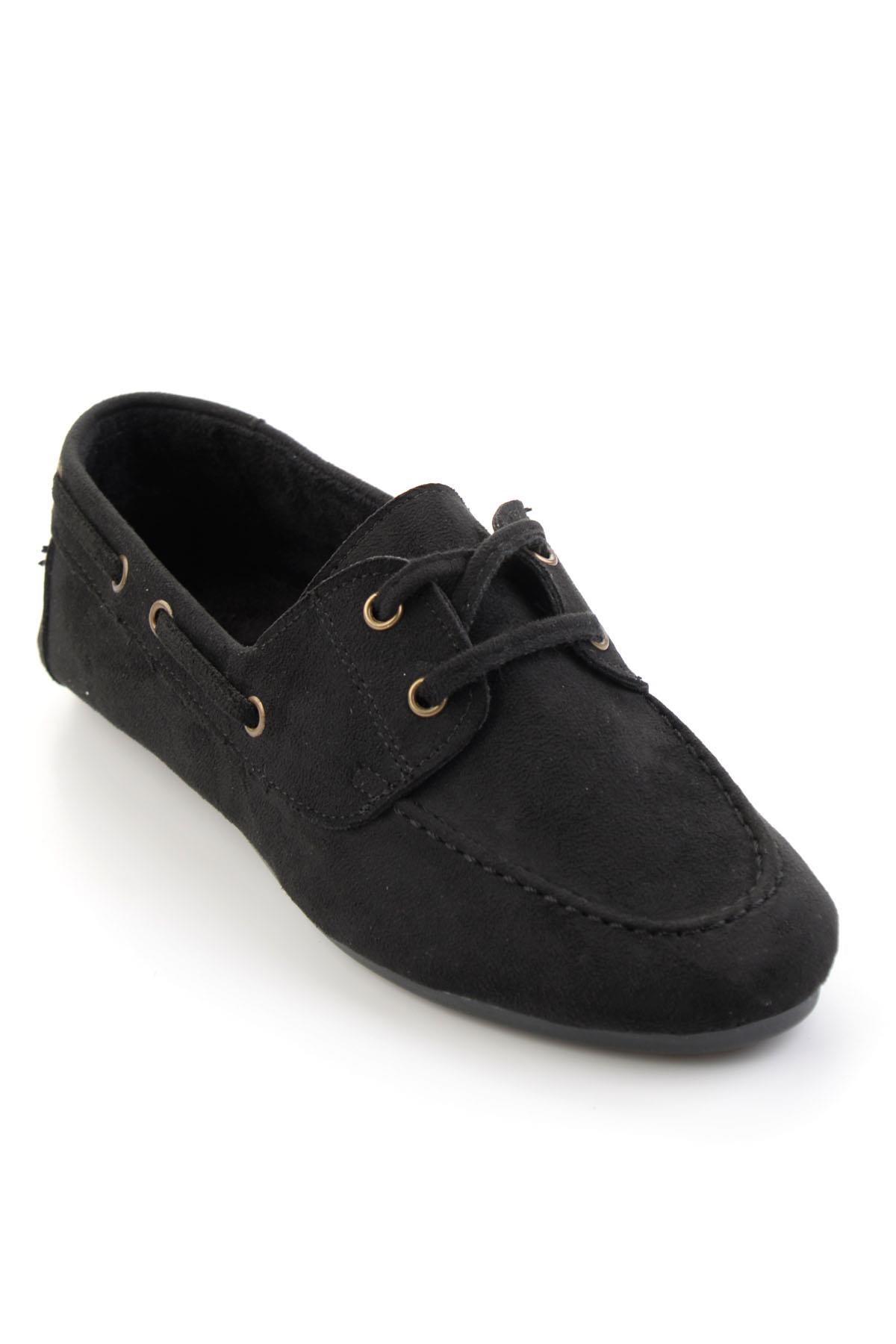 Siyah  Kadın Loafer Ayakkabı K01688012172