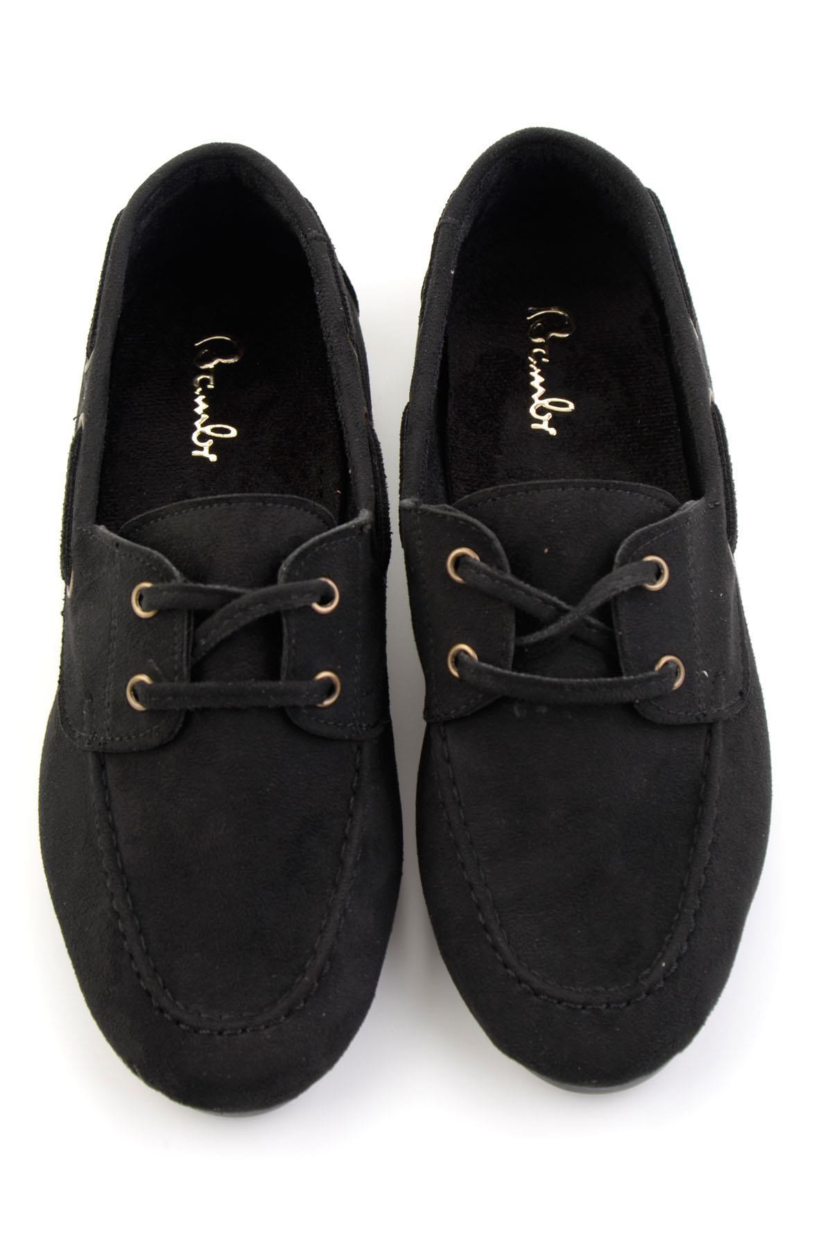 Siyah  Kadın Loafer Ayakkabı K01688012172