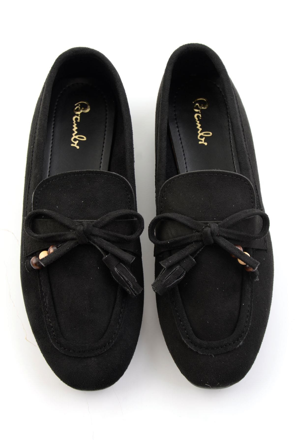 Siyah  Kadın Loafer Ayakkabı K01688012672