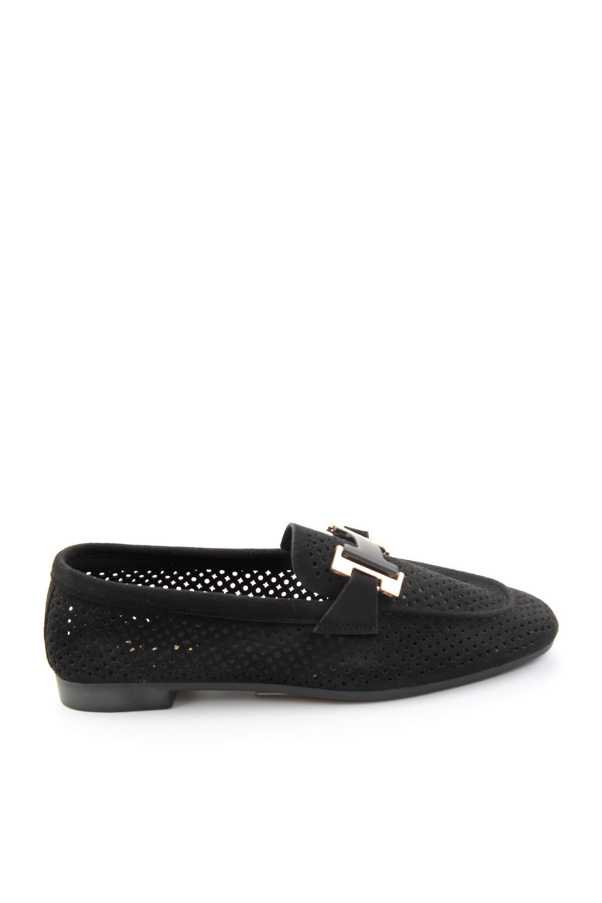Siyah  Kadın Loafer Ayakkabı K01688012872