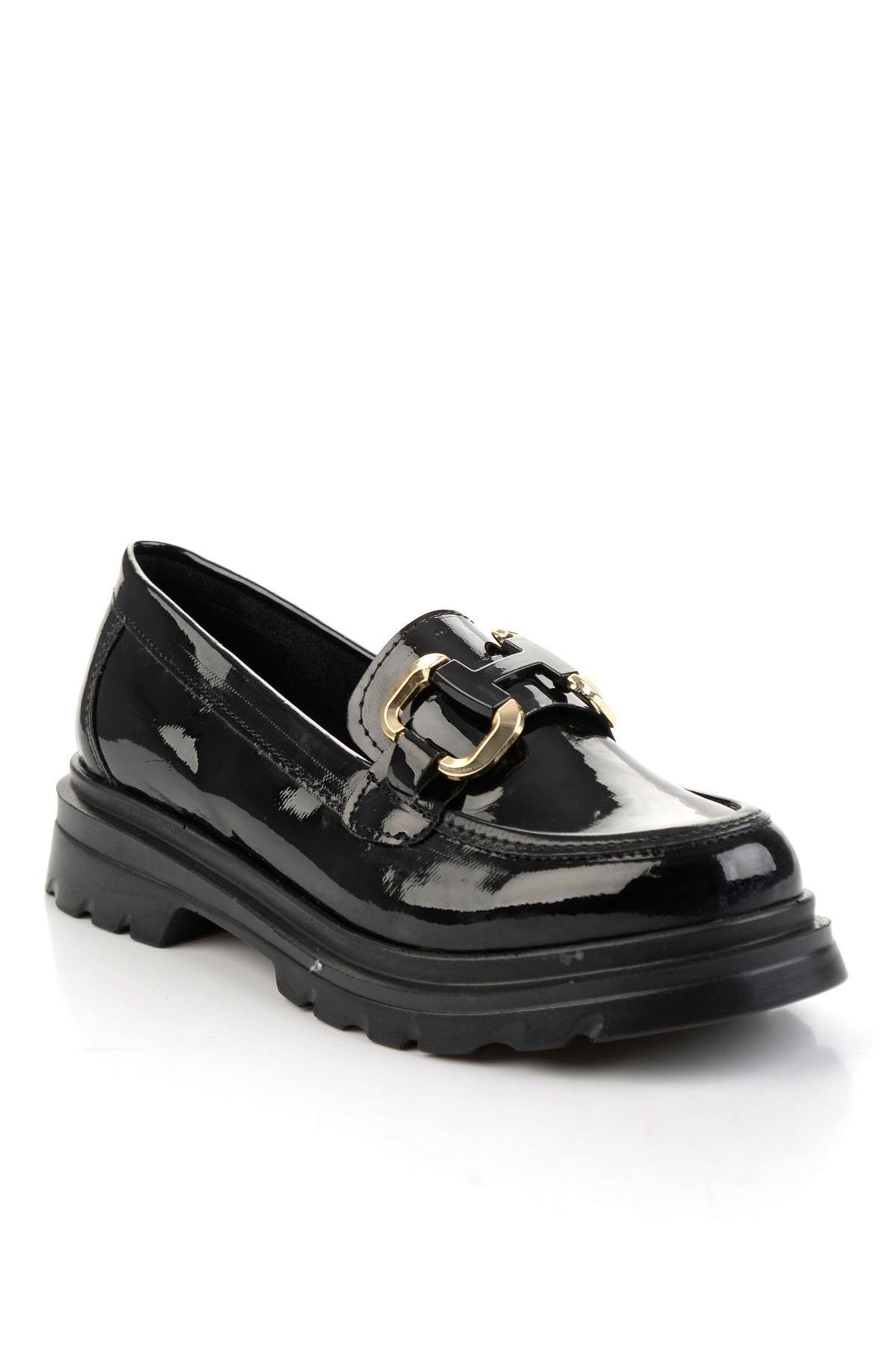 Siyah  Kadın Loafer Ayakkabı K01823060998