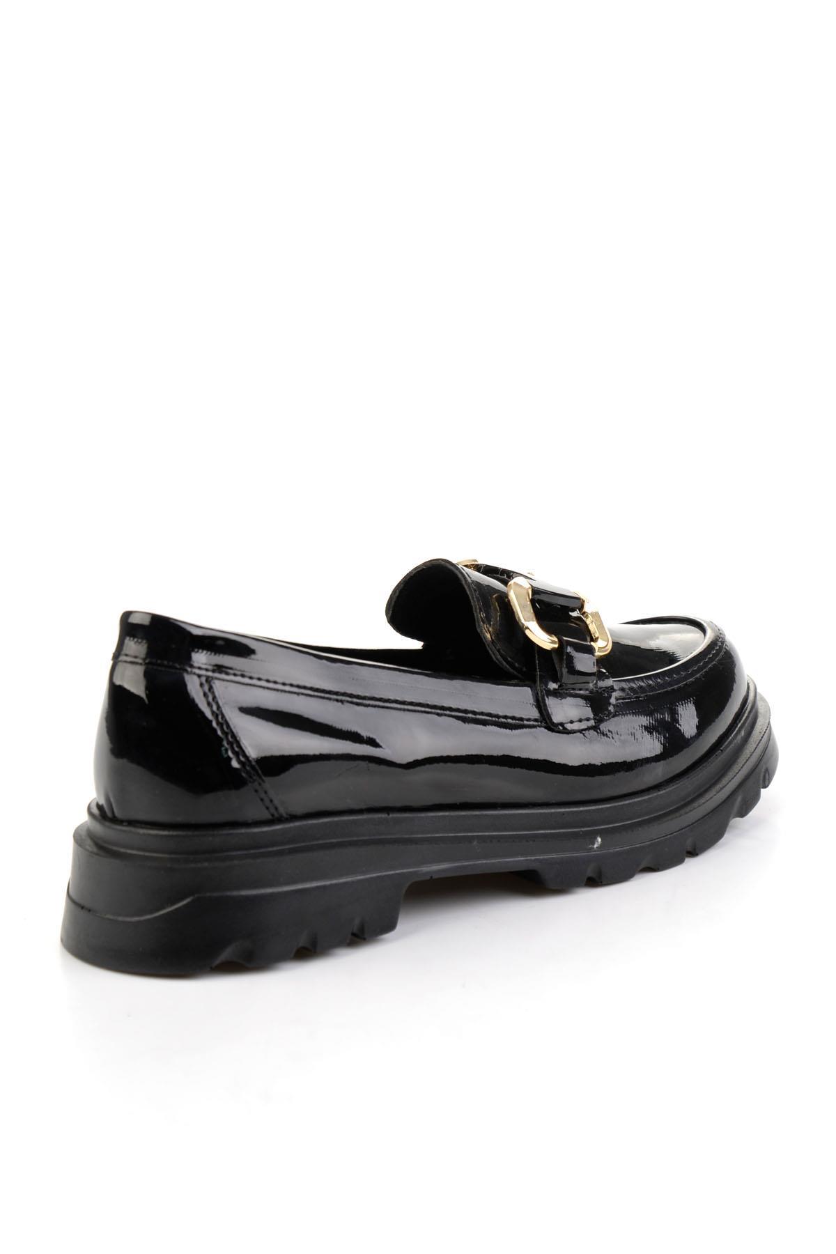 Siyah  Kadın Loafer Ayakkabı K01823060998