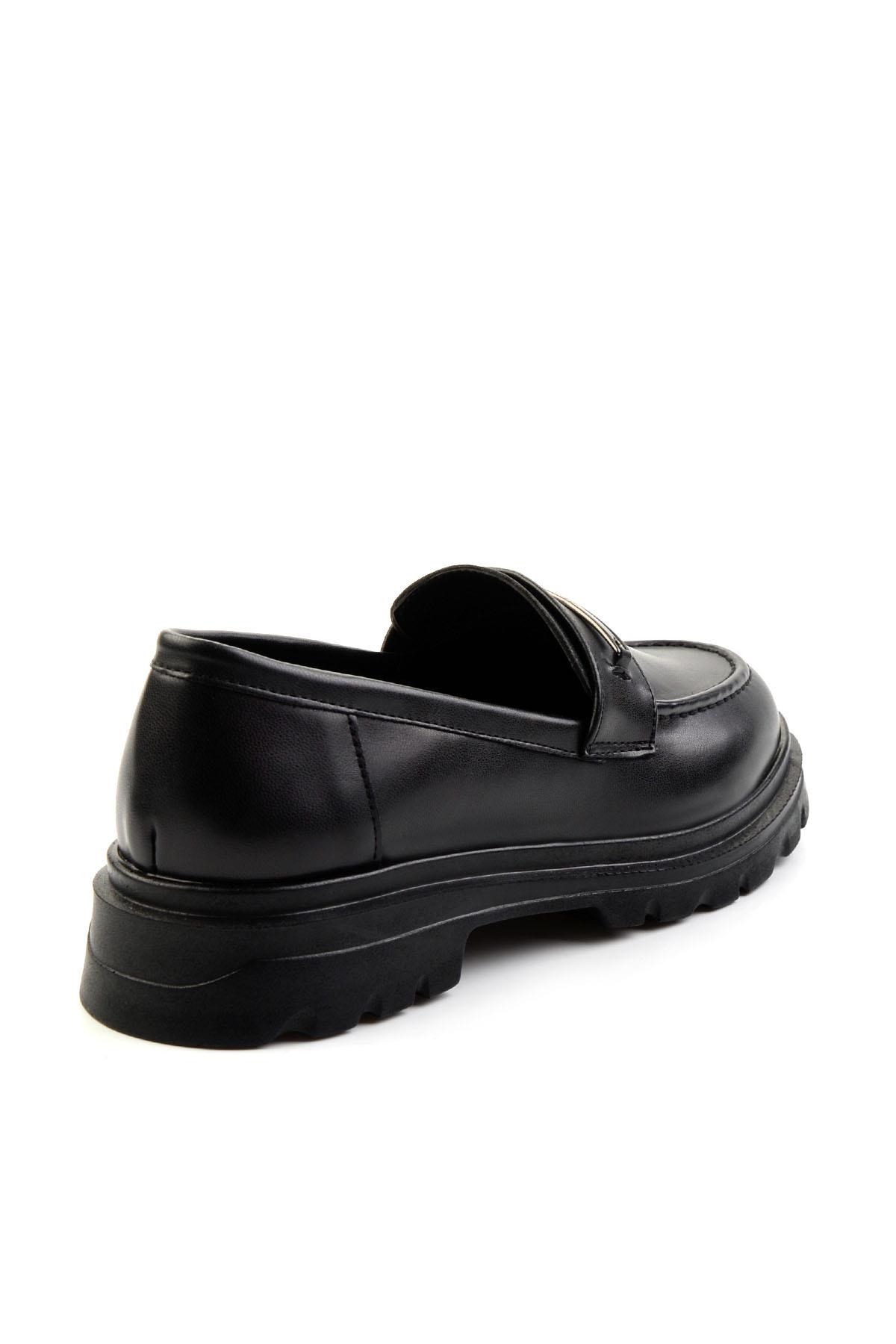 Siyah  Kadın Loafer Ayakkabı K01997010709
