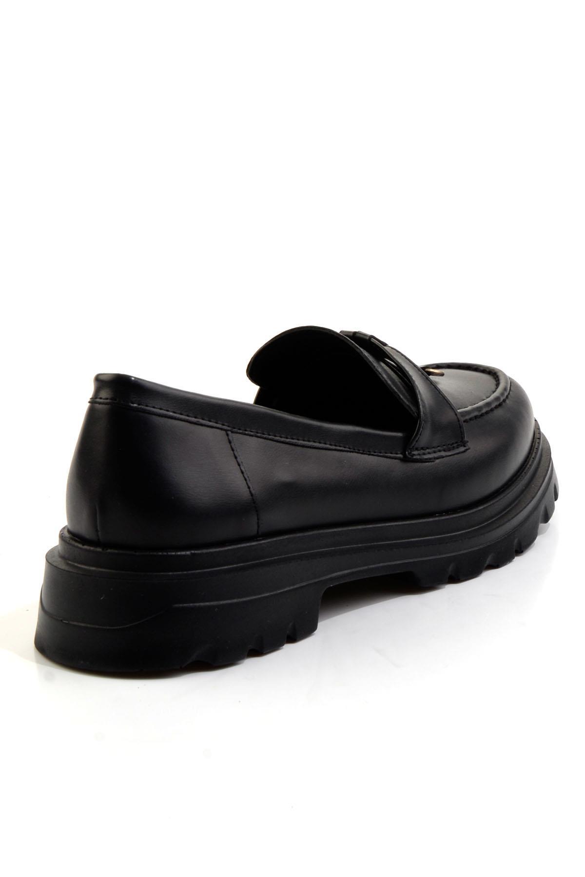 Siyah  Kadın Loafer Ayakkabı K01997010809