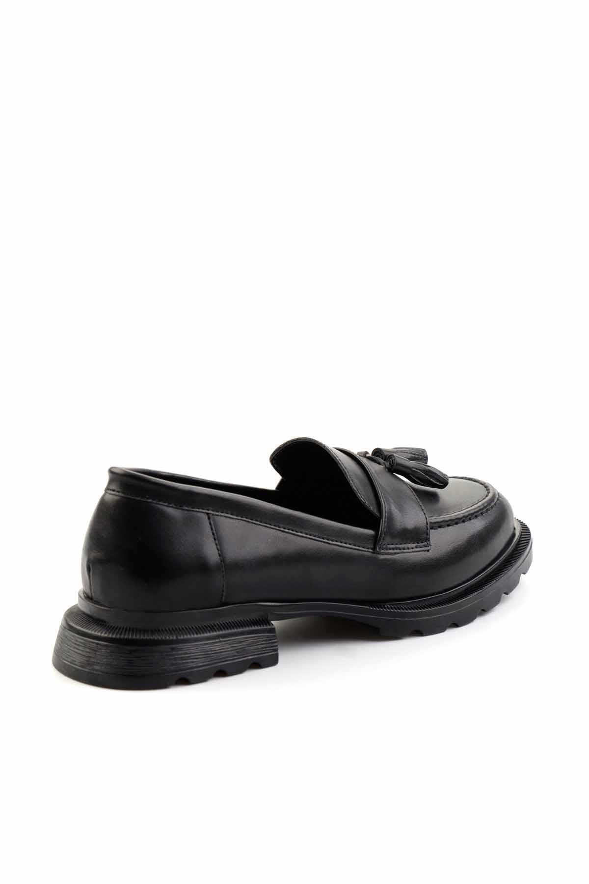 Siyah  Kadın Loafer Ayakkabı K01997027509