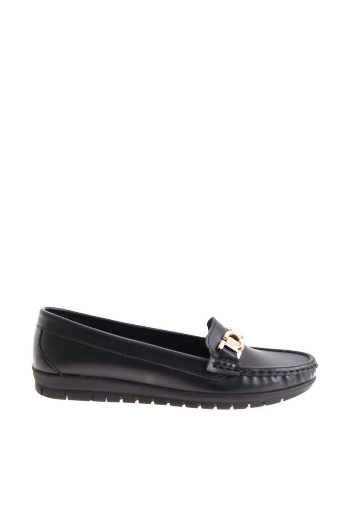 Siyah  Kadın Loafer Ayakkabı K0763222209