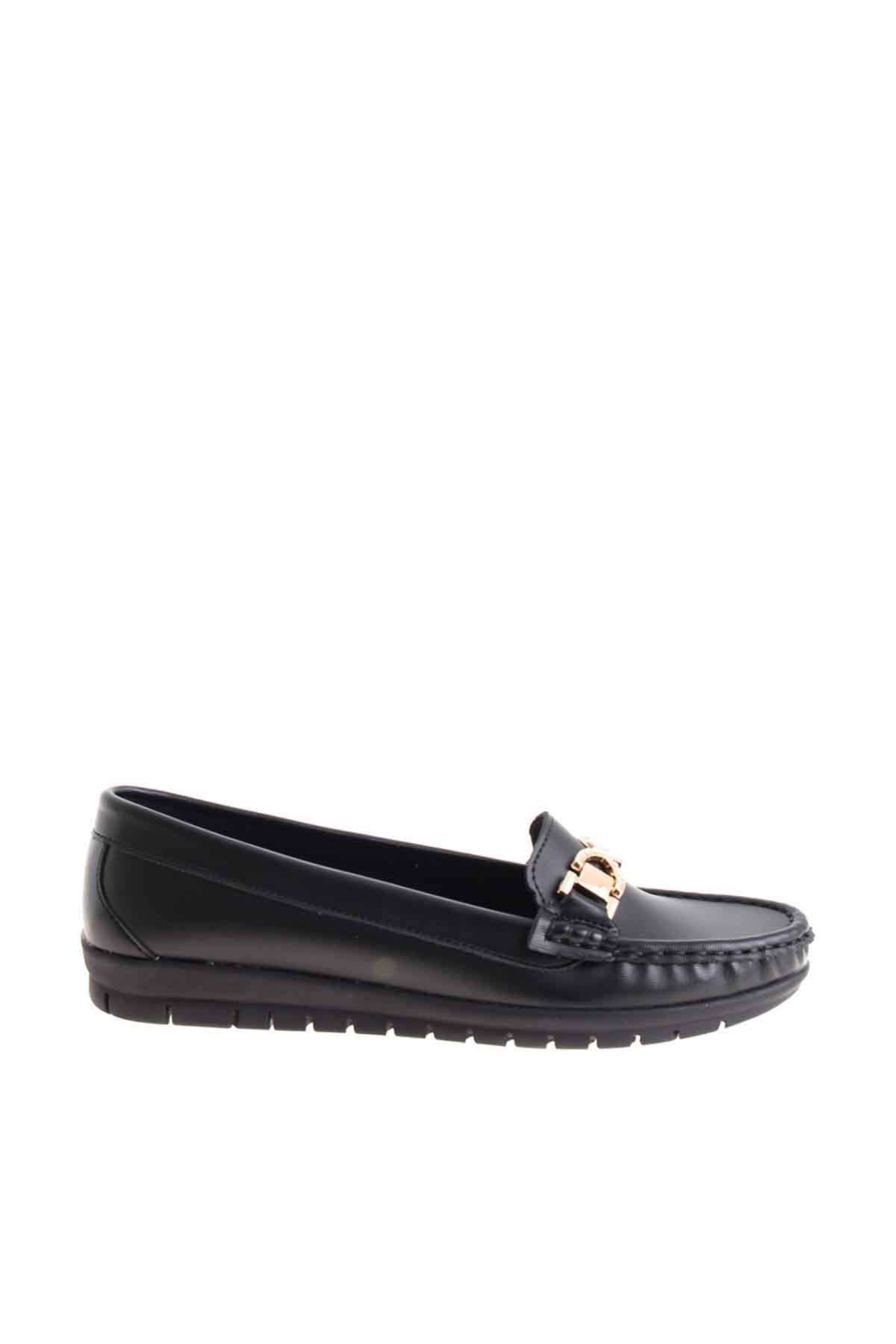 Siyah  Kadın Loafer Ayakkabı K0763222209
