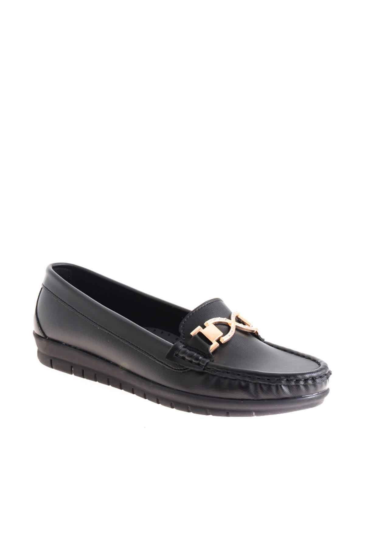 Siyah  Kadın Loafer Ayakkabı K0763222209