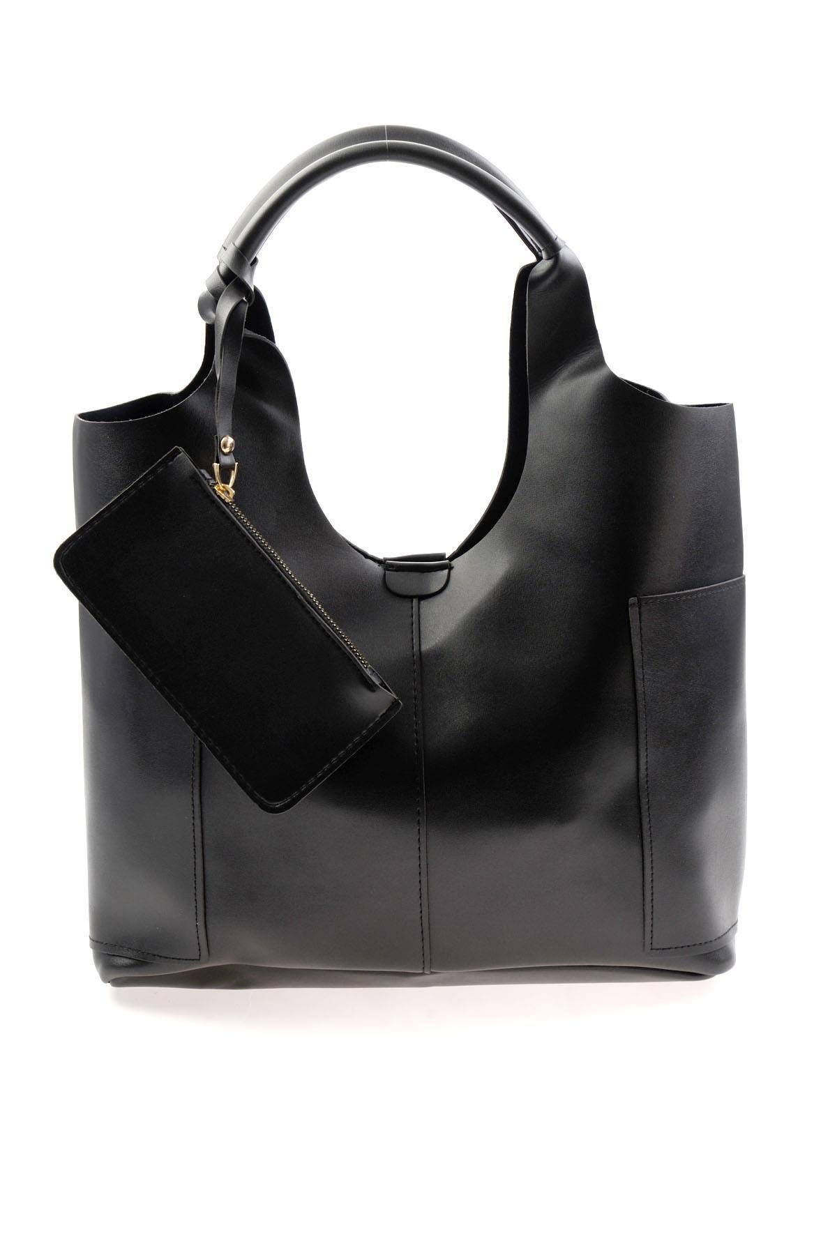 Siyah  Kadın Omuz Çantası C06573060209