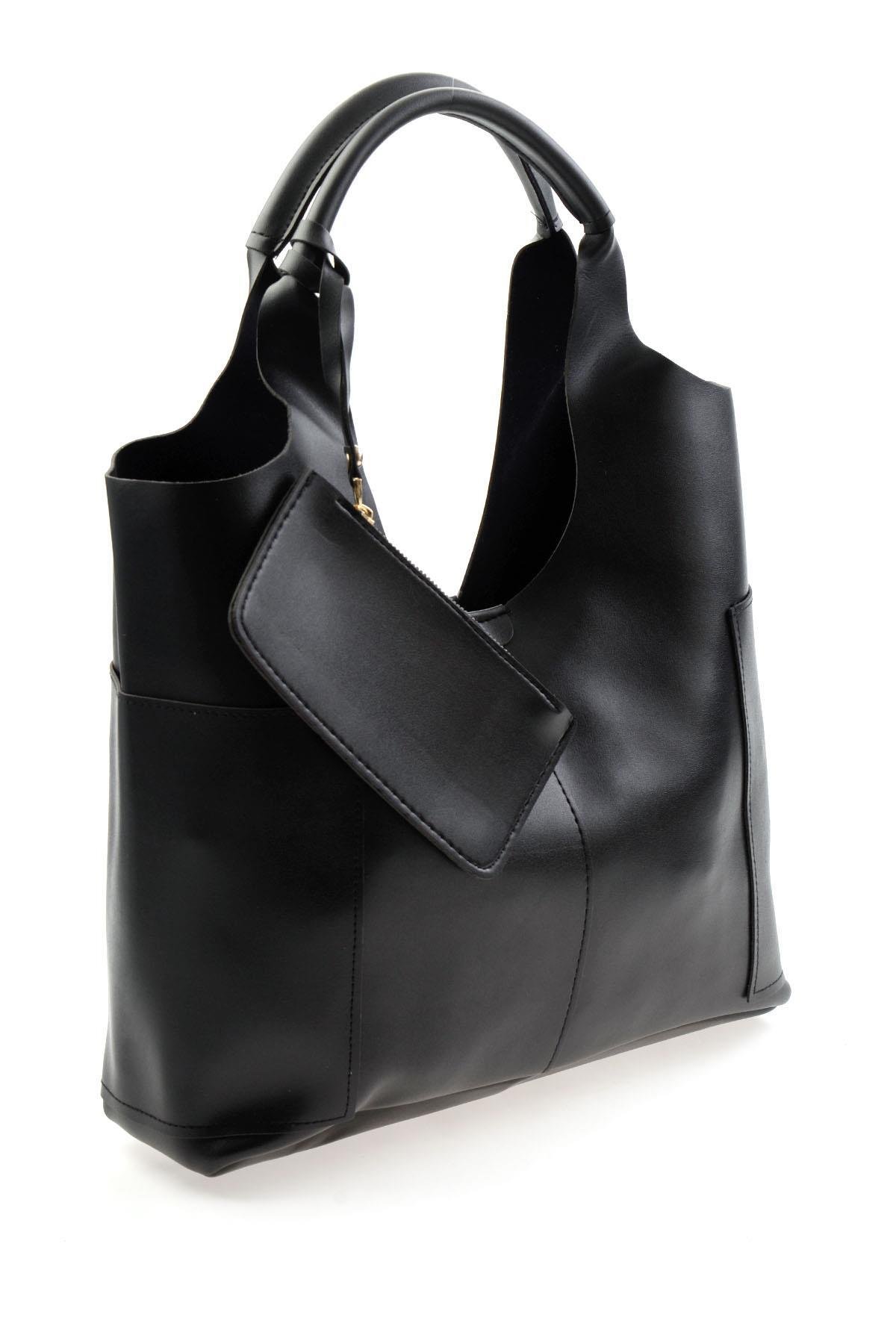 Siyah  Kadın Omuz Çantası C06573060209