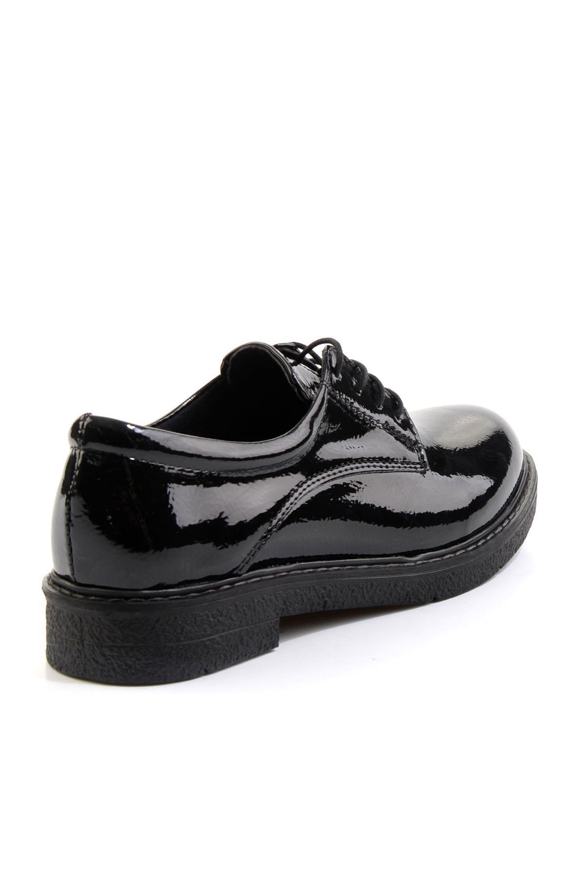 Siyah  Kadın Oxford Ayakkabı K01257067998