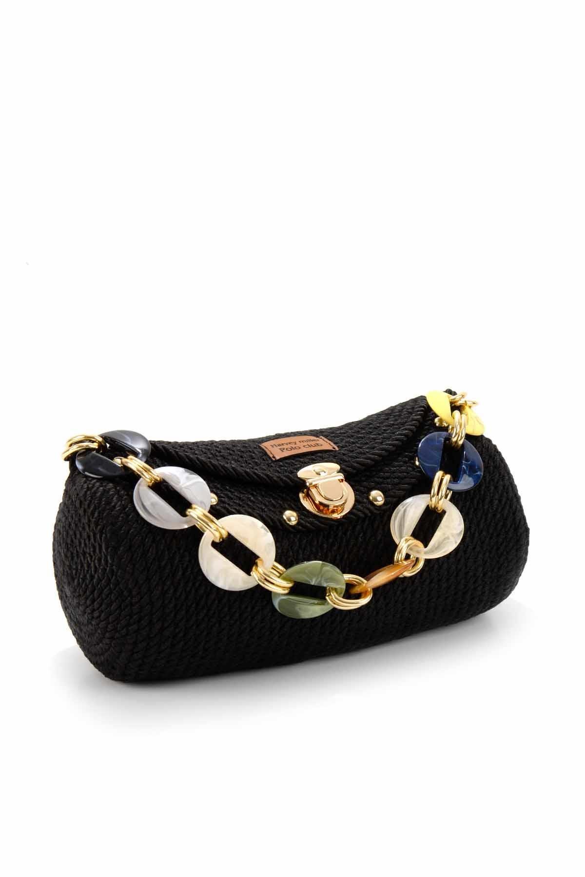 Siyah  Kadın Postacı Çanta C06619613716