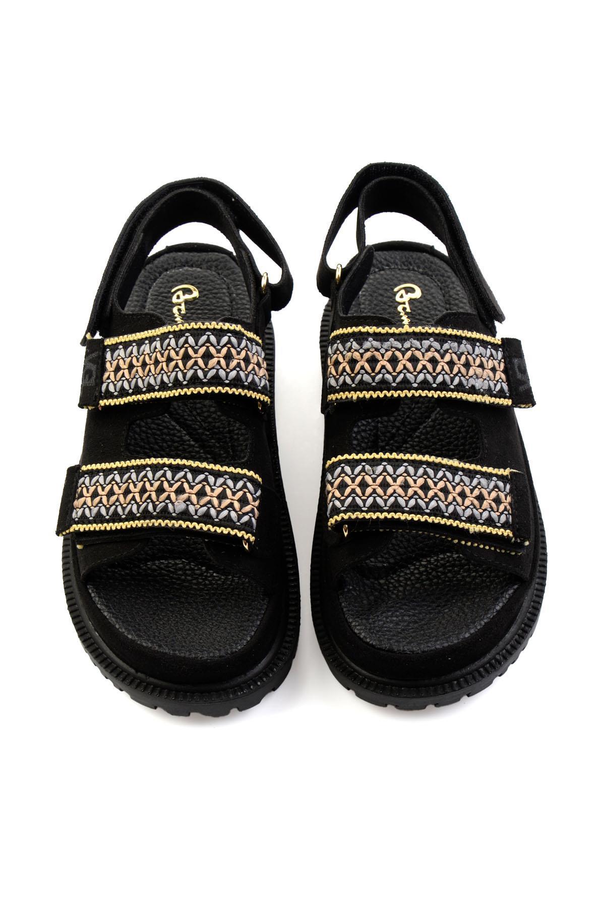 Siyah  Kadın Sandalet K05058130572